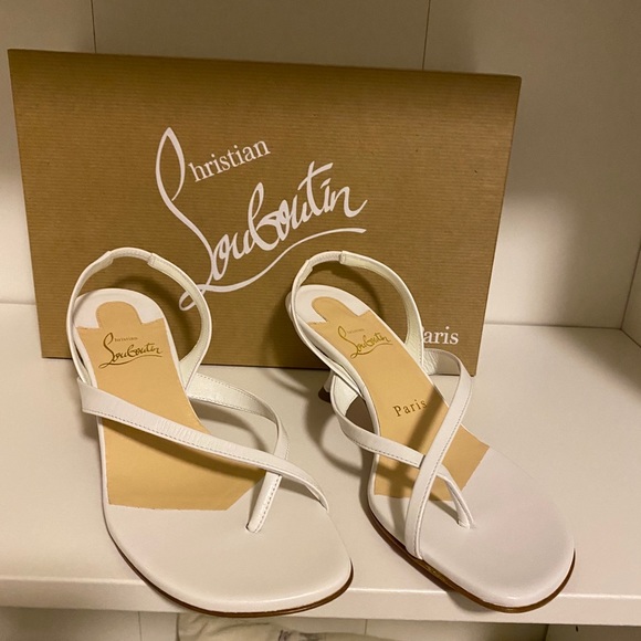 Christian Louboutin Taralita leather sling back - Picture 1 of 9